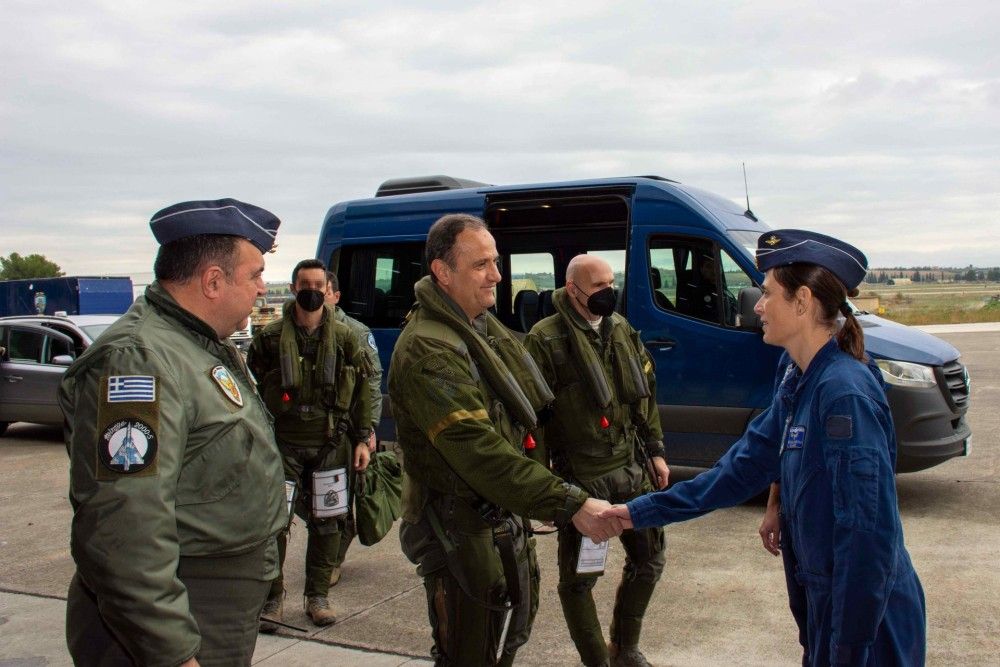 Τις Μονάδες Τανάγρας και Λήμνου επισκέφτηκε ο Αρχηγός της Πολεμικής Αεροπορίας