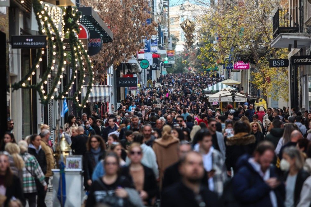 ΕΣΕΕ: Αύξηση πωλήσεων για 1 στις 4 επιχειρήσεις κατά την εορταστική περίοδο