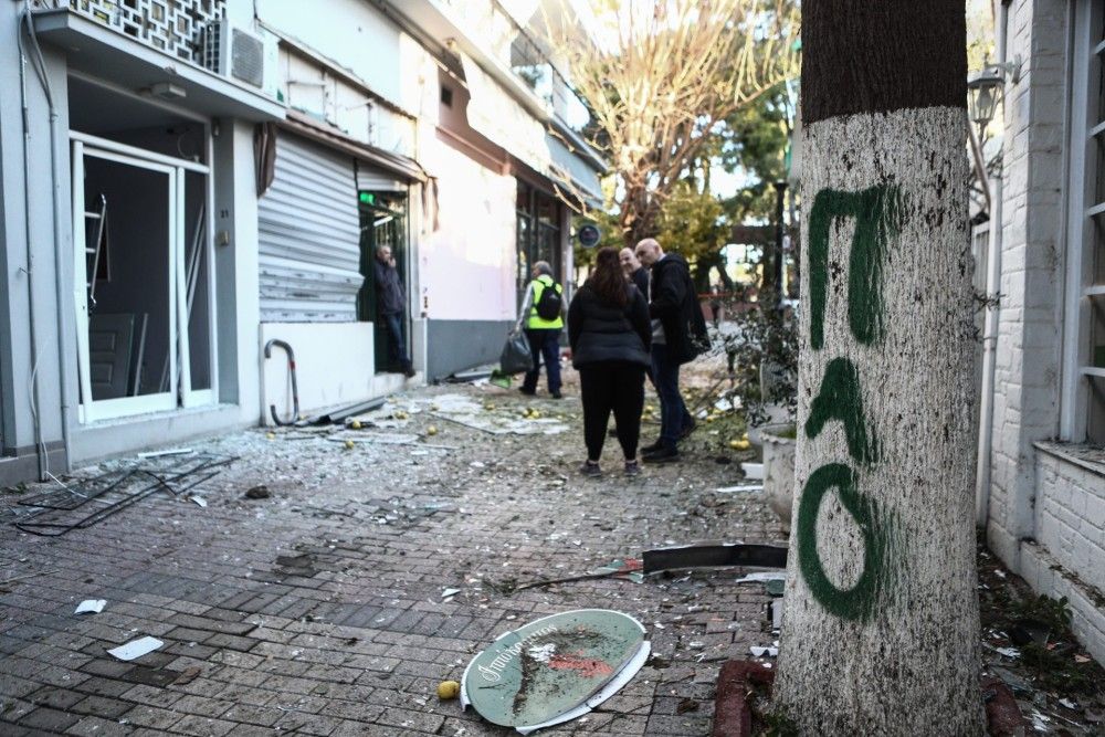 Ισχυρή έκρηξη σε σύνδεσμο του Παναθηναϊκού στο Μαρούσι-Ζημιές σε σπίτια και καταστήματα