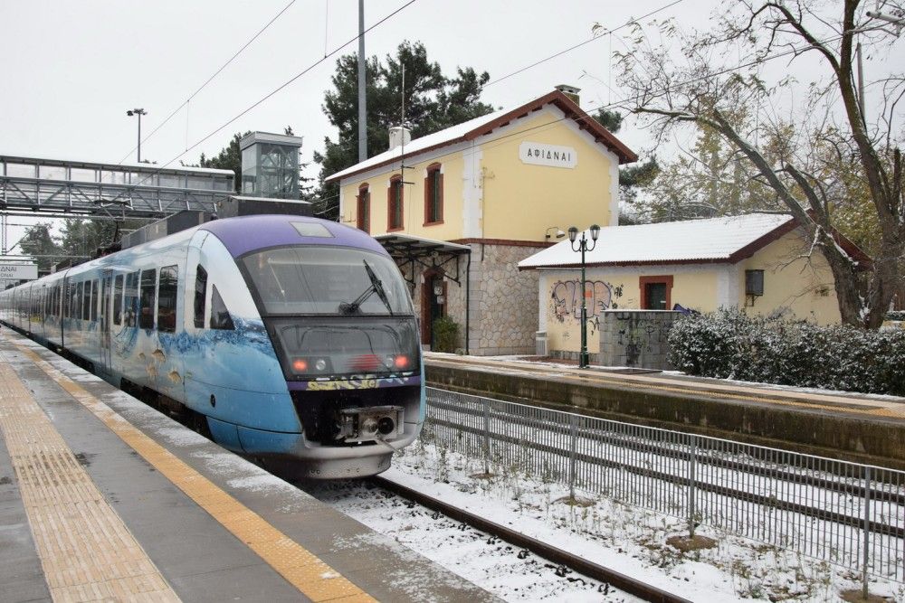 Κακοκαιρία Μπάρμπαρα: Καταργούνται δρομολόγια τρένων λόγω της επιδείνωσης -Η ανακοίνωση της Hellenic Train