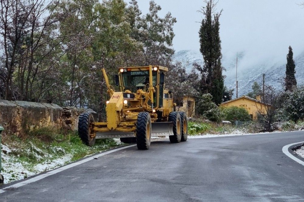 Κακοκαιρία: Προβλήματα στο οδικό δίκτυο Δυτικής Ελλάδας και Πελοποννήσου