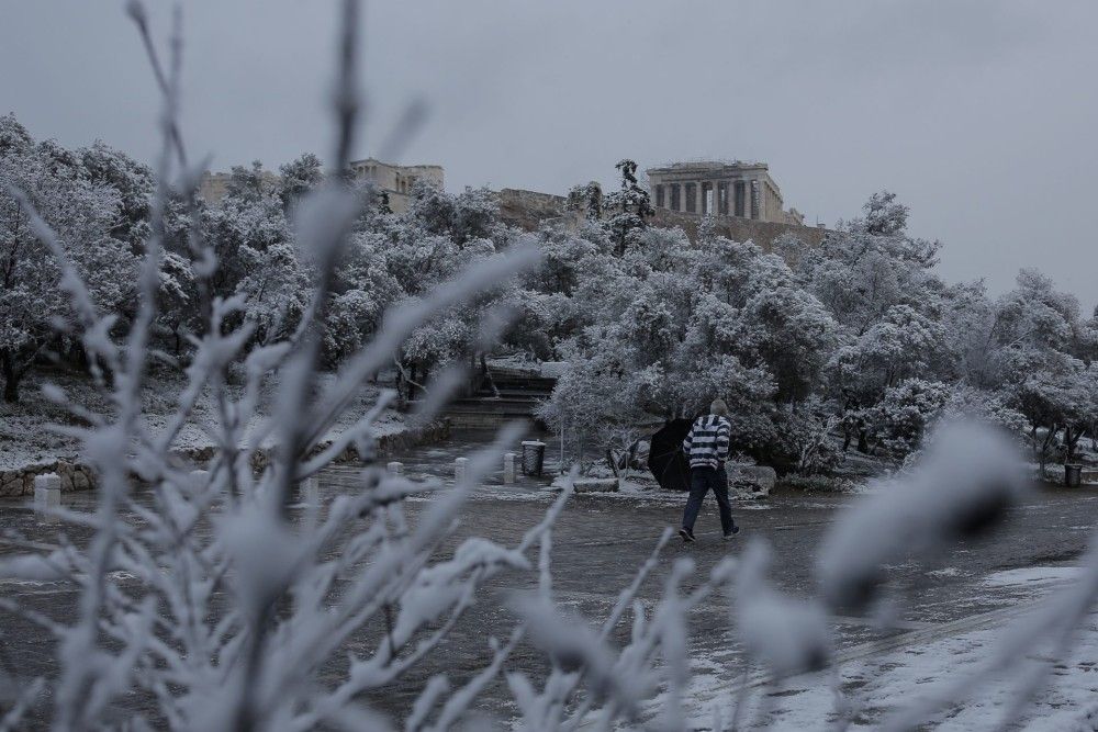 Χιονοπτώσεις αύριο σε χαμηλά υψόμετρα της ανατολικής και νότιας χώρας &#8211; Που θα χιονίσει στην Αττική