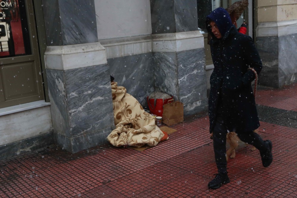 Το ΚΕΘΕΑ δίπλα στους άστεγους χρήστες και στις μέρες της κακοκαιρίας