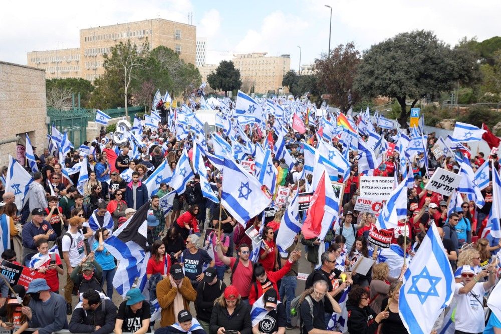 Γενική απεργία στο Ισραήλ για τη δικαστική μεταρρύθμιση Νετανιάχου