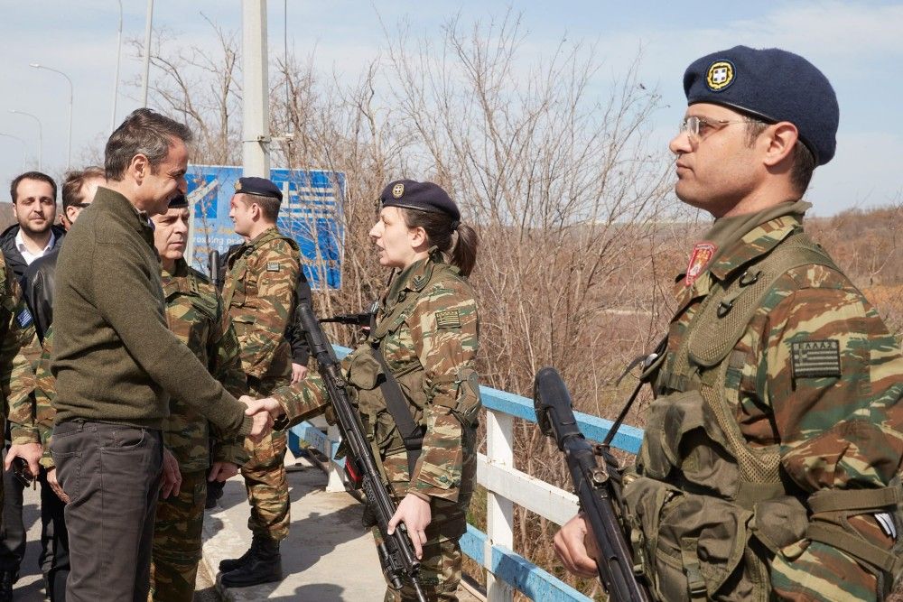 Μήνυμα θωράκισης των συνόρων από τον Μητσοτάκη &#8211; Επεκτείνεται ο φράχτης στον Έβρο