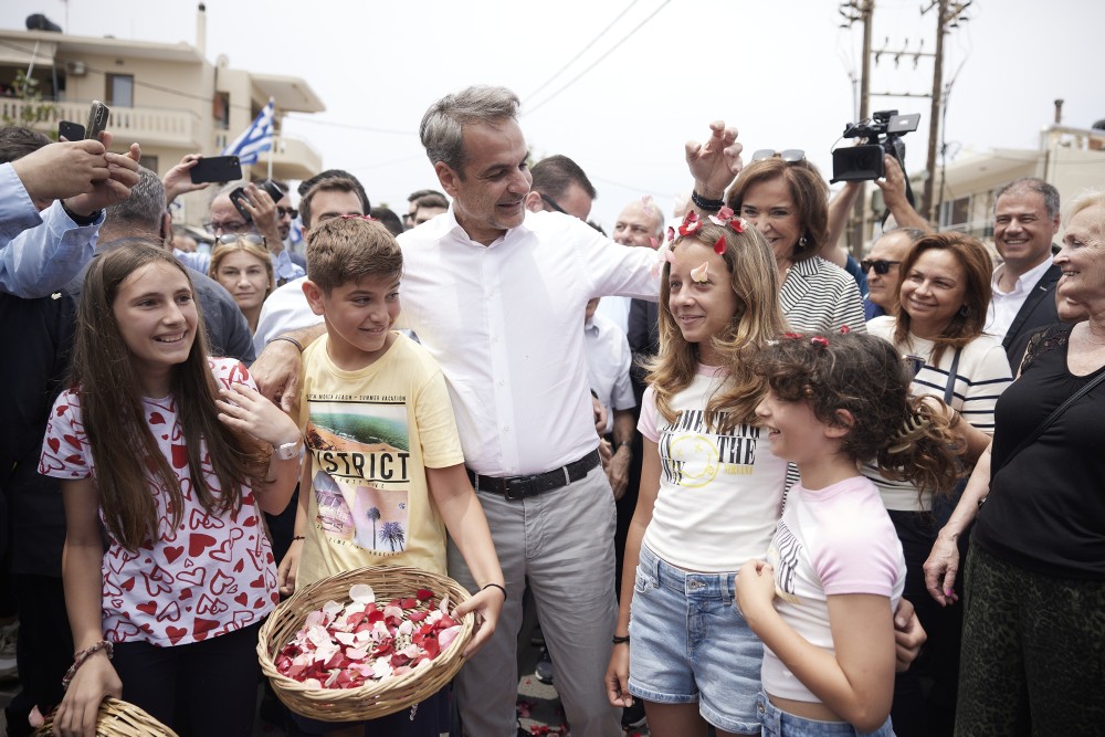 Μητσοτάκης από Χανιά: Όραμά μου μια Κρήτη που θα είναι πρωταγωνίστρια