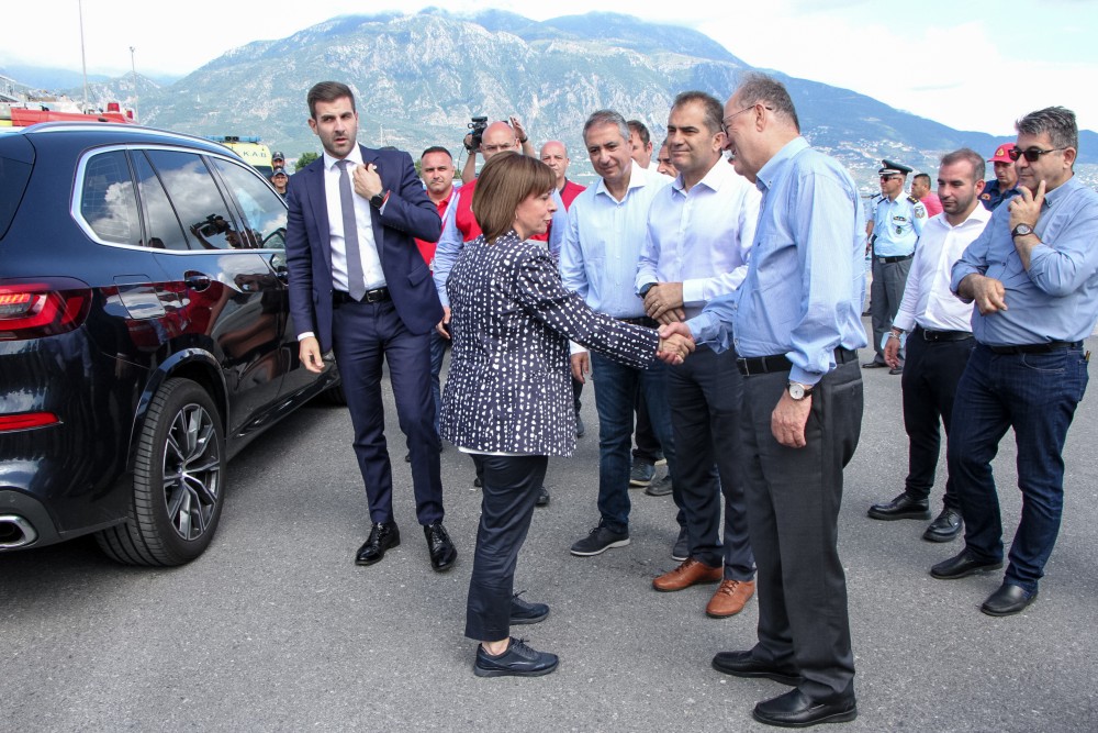 Κατερίνα Σακελλαροπούλου: τίμησε το αξίωμά της