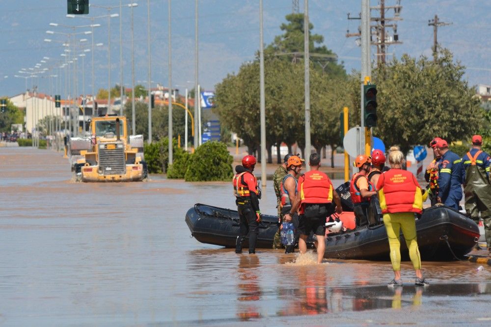 Πυροσβεστική: 4.500 χιλιάδες διασώσεις μέχρι σήμερα στη Θεσσαλία