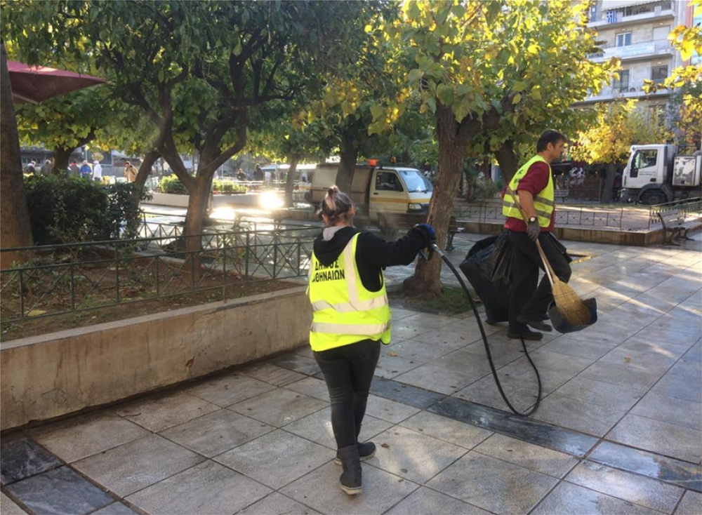 Kαθαριότητα από το Δήμο Αθηναίων στον Προμπονά (pics)