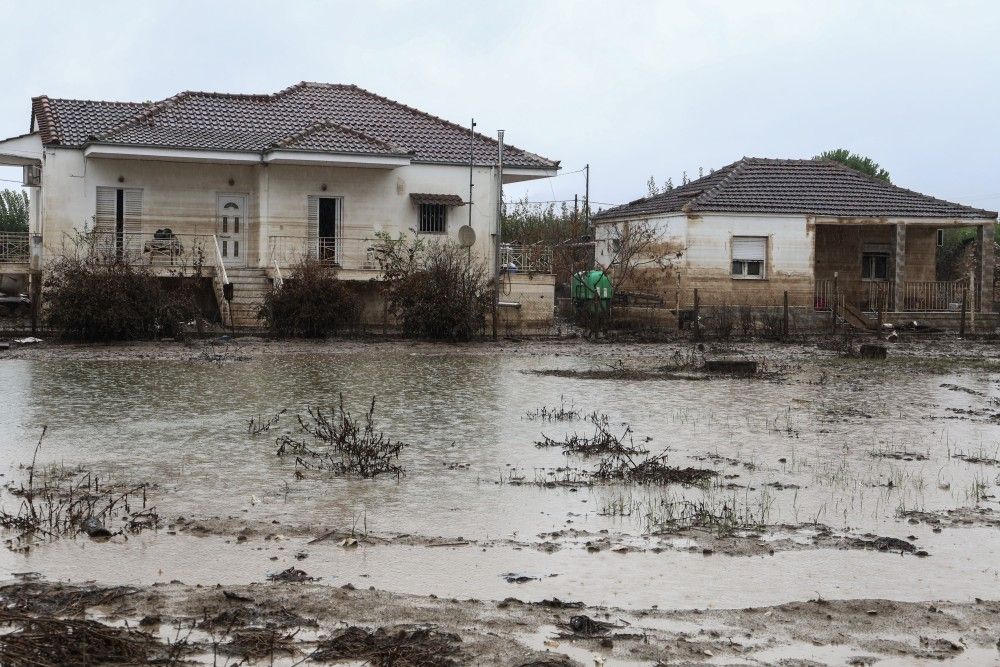 Κακοκαιρία: χτυπήθηκαν ξανά Λάρισα, Καρδίτσα και Τρίκαλα