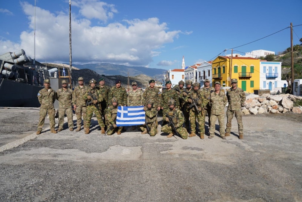 Στη Ρόδο και στο Καστελόριζο βρέθηκε ο αρχηγός του ΓΕΕΘΑ Κωνσταντίνος Φλώρος