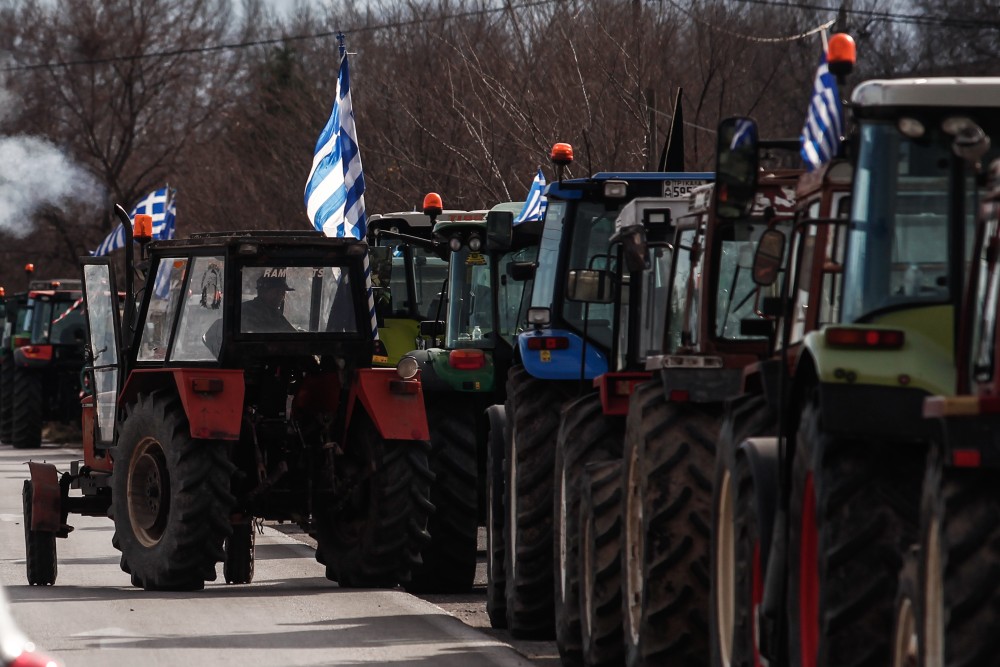 Σήμερα οι αποφάσεις για τις αγροτικές κινητοποιήσεις - Αποκλεισμός το απόγευμα στον κόμβο των Μουδανιών