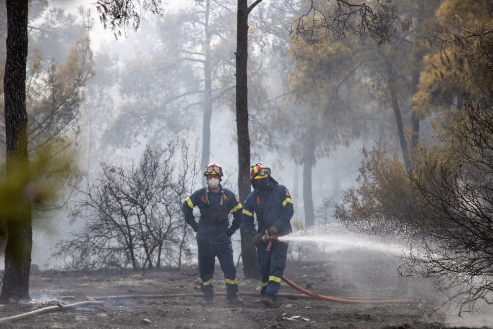 Φωτιά στην Αγία Τριάδα Φαρσάλων - Μήνυμα του 112 για ετοιμότητα