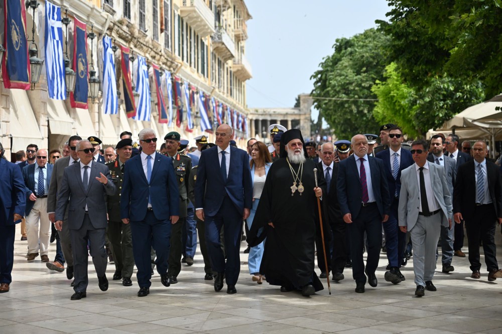 Νίκος Δένδιας: στην Κέρκυρα για την 160ή επέτειο της Ένωσης των Επτανήσων με την Ελλάδα