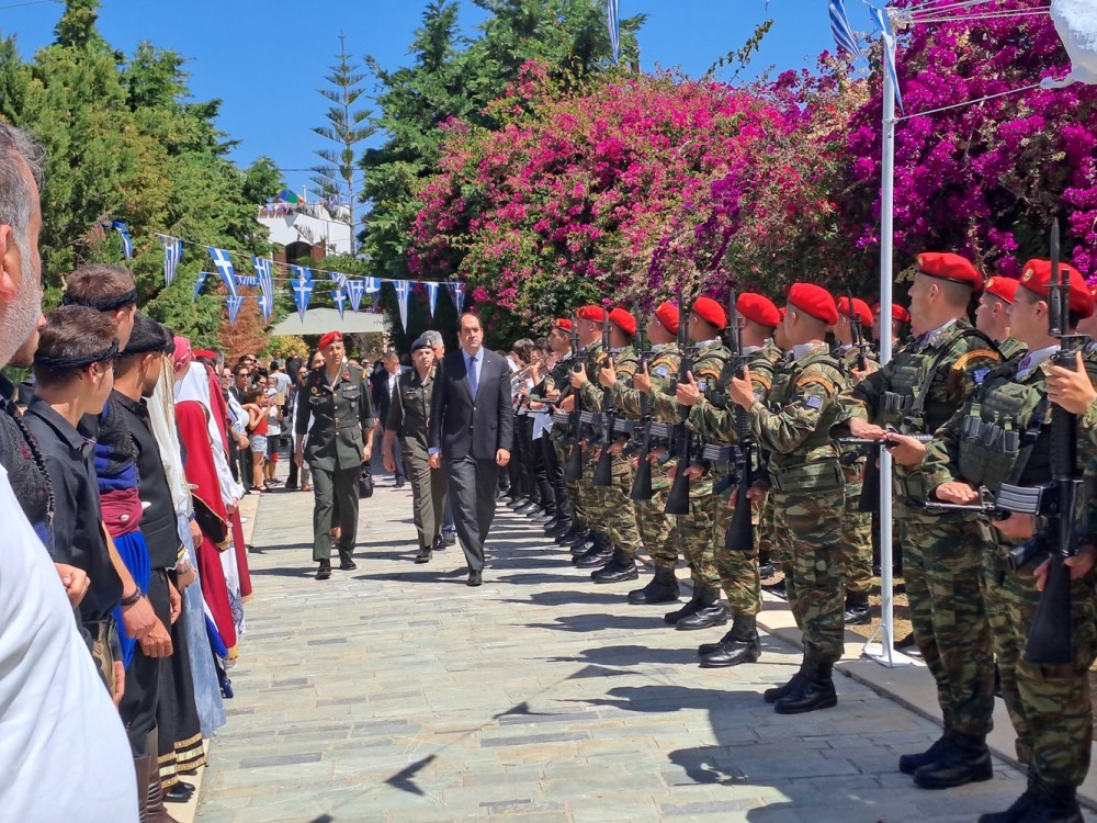 Ο Γιάννης Κεφαλογιάννης στις εκδηλώσεις για την 83η επέτειο της Μάχης της Κρήτης