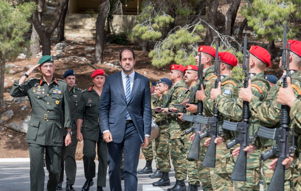 Στο Ρέθυμνο ο Γιάννης Κεφαλογιάννης - Παρών στα εγκαίνια του νέου διοικητηρίου του 548 Α&#x2F;Μ ΤΠ