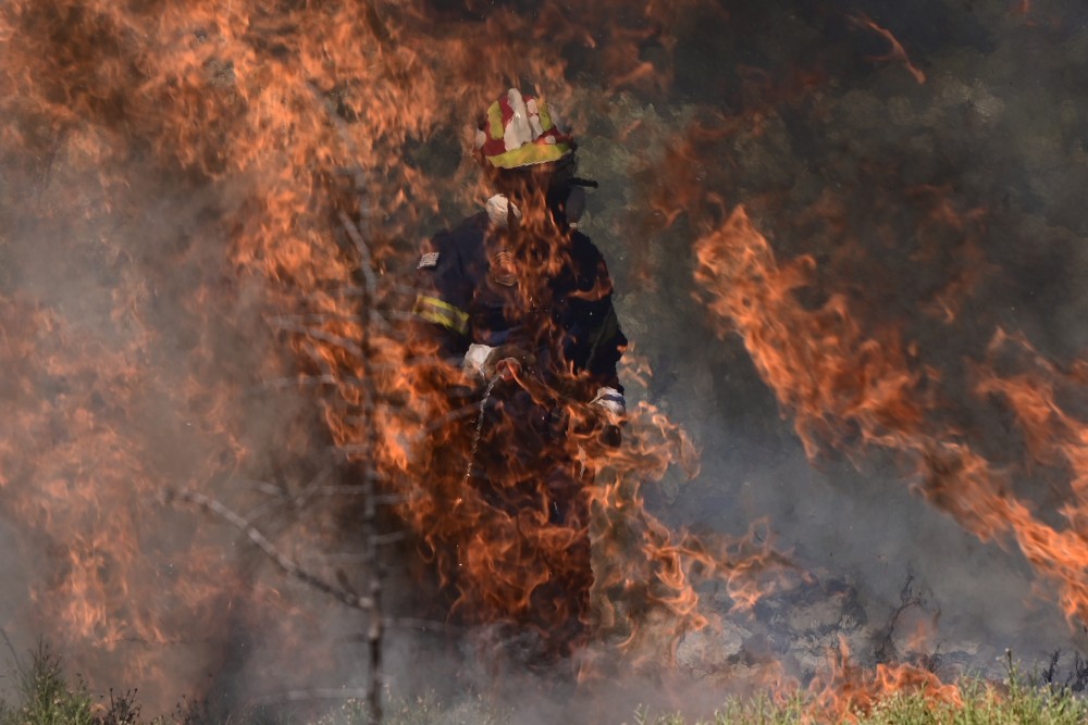 Μήνυμα 112 για εκκένωση στο Σουφάνι Μαραθώνος