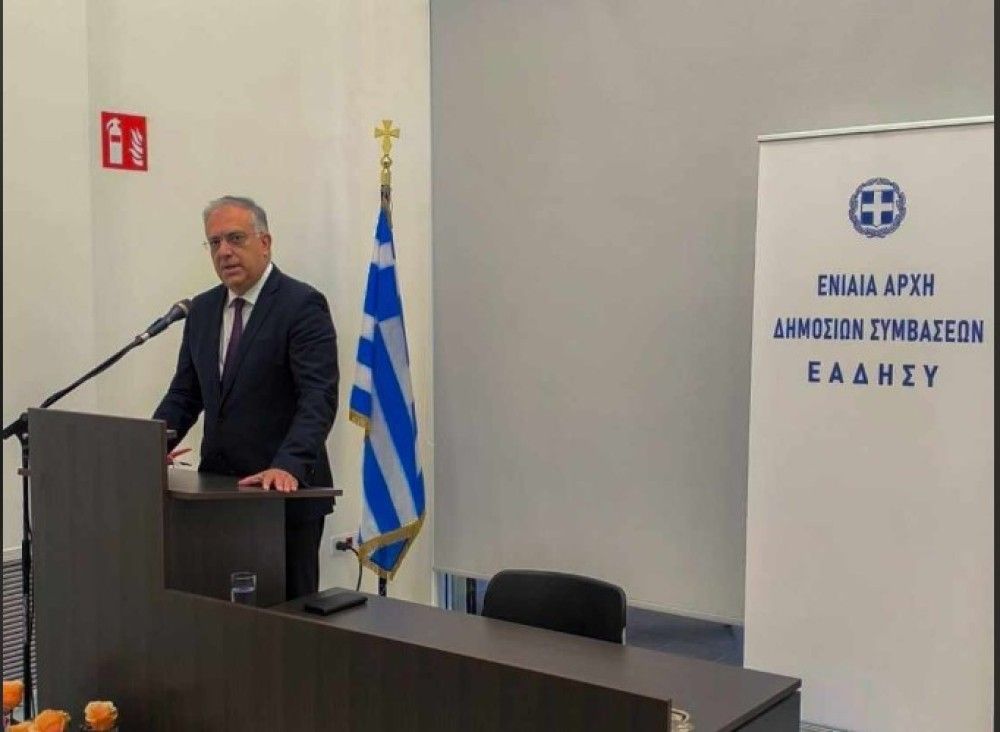 Τάκης Θεοδωρικάκος: «Στηρίζουμε με πράξεις τη διαφάνεια και το έργο της Ενιαίας Αρχής Δημοσίων Συμβάσεων»