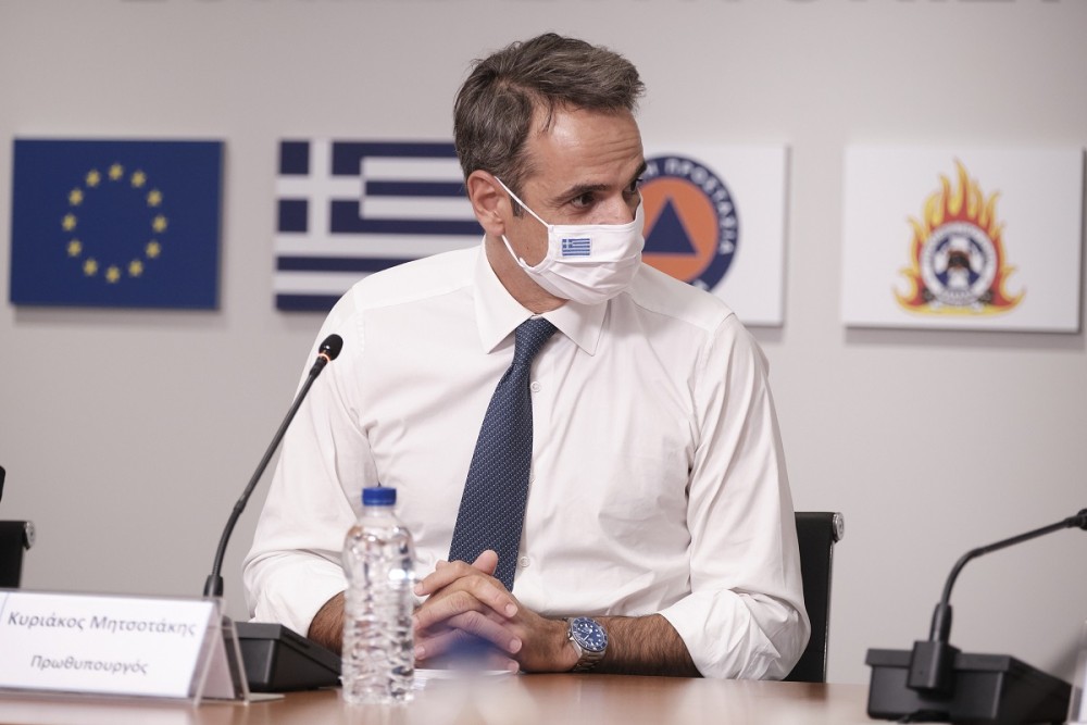 Τη νέα δομή της Πολιτικής Προστασίας επισκέφθηκε ο πρωθυπουργός (pics)