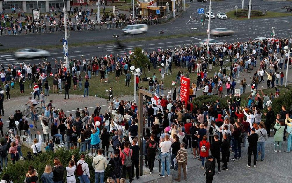 Λευκορωσία: Ξεκίνησε η &#8220;Πορεία για την Ελευθερία&#8221; της αντιπολίτευσης στο κέντρο του Μινσκ