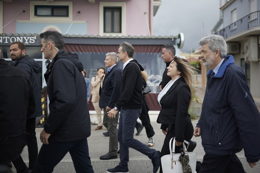 Μητσοτάκης από Κεφαλονιά: «O χάρτης θα είναι συνολικά γαλάζιος»