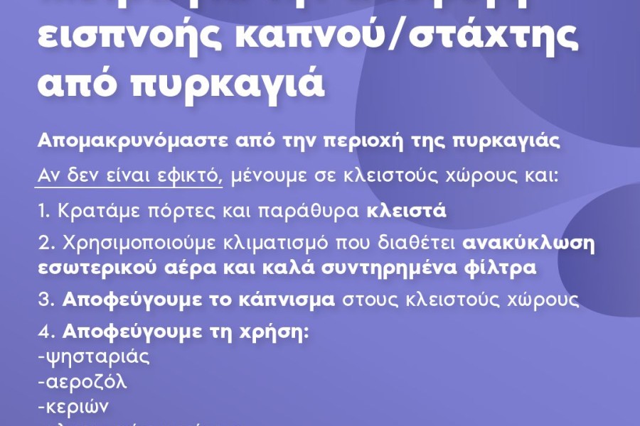 Υπουργείο Υγείας: οδηγίες για συνέπειες και μέτρα προστασίας από τον καύσωνα