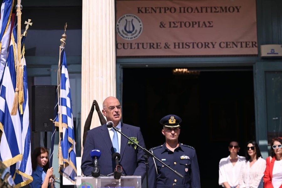 Νίκος Δένδιας: Η ναυμαχία του Γέροντα ήταν απόδειξη πνεύματος και ευφυΐας