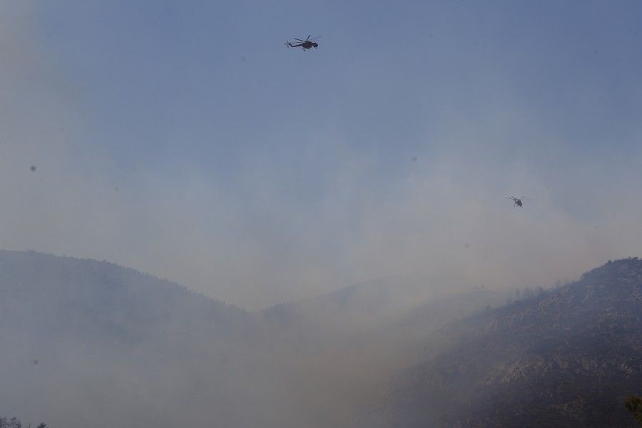 Βασίλης Κικίλιας: Χωρίς ενεργό μέτωπο η φωτιά της Πάρνηθας - Εντοπίστηκε από drones της Πυροσβεστικής